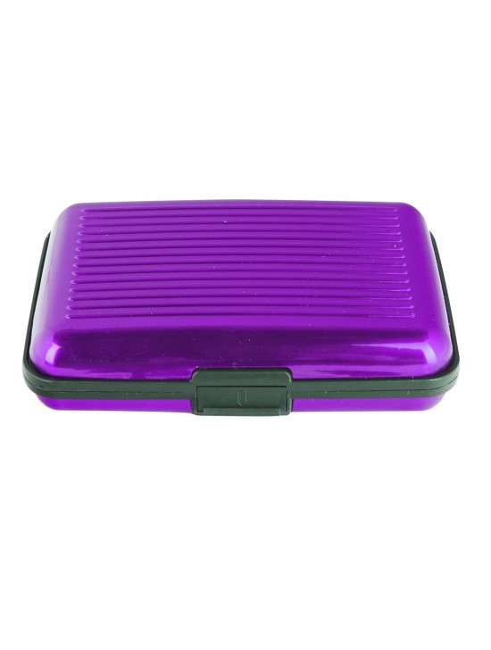 SOLID COLOR CREDIT CARD WALLET